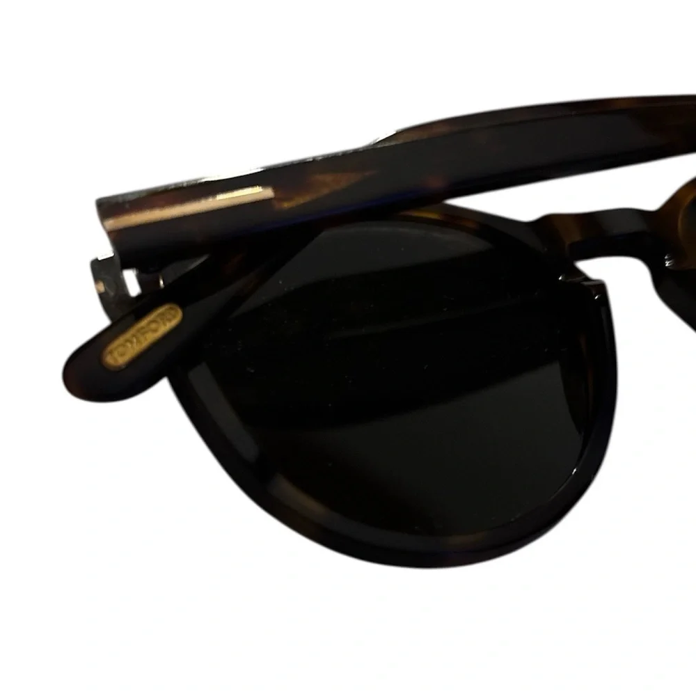 New Tom Ford Eyewear Ian Frame Sunglasses 🕶 TF0591 Havana includes case